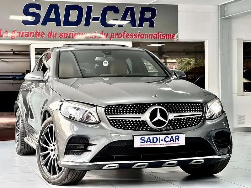 Gris Utilisé 2018 Mercedes GLC220 AMG line Coupé | 32 990 € (Bon prix) - Image 1/4