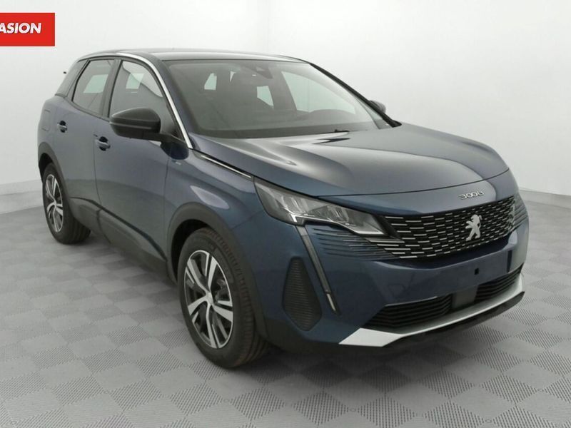 Bleu Utilisé 2022 Peugeot 3008 Active SUV | 38 900 € - Image 1/4