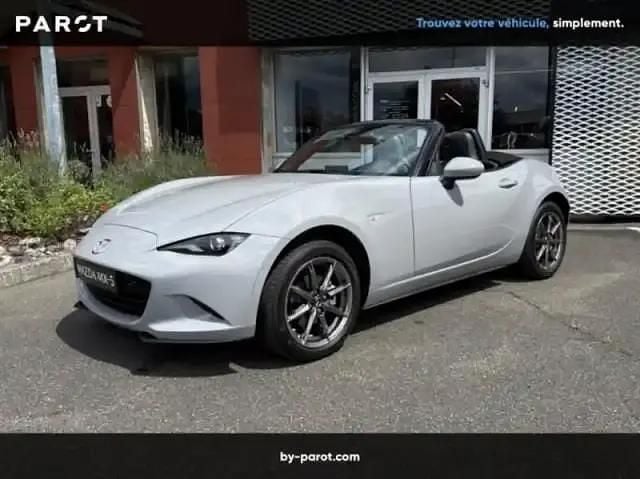 Gris métallisé Occasion 2025 Mazda MX5 Exclusive-Line Cabriolet | 34 490 € - Image 1/4