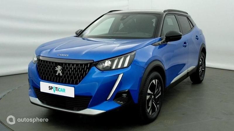 Bleu Occasion 2021 Peugeot 2008 GT SUV | 15 980 € (Prix juste) - Image 1/4