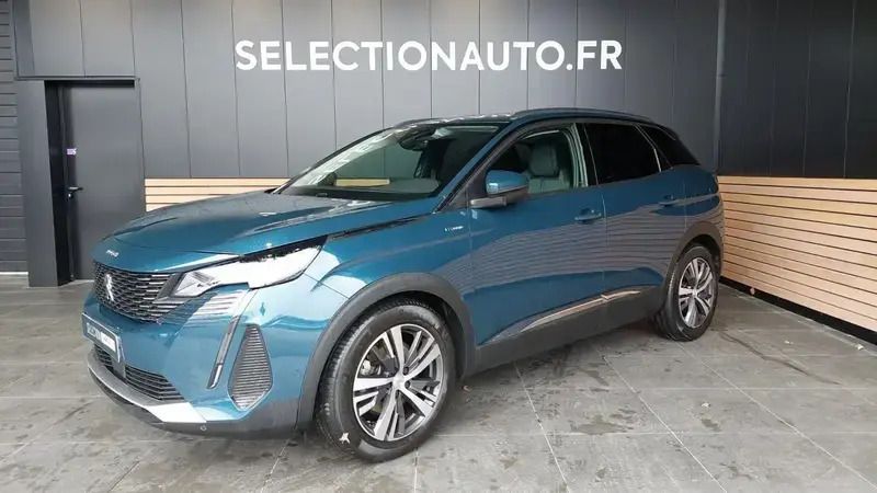 Bleu Utilisé 2021 Peugeot 3008 Allure Monospace | 32 490 € - Image 1/4