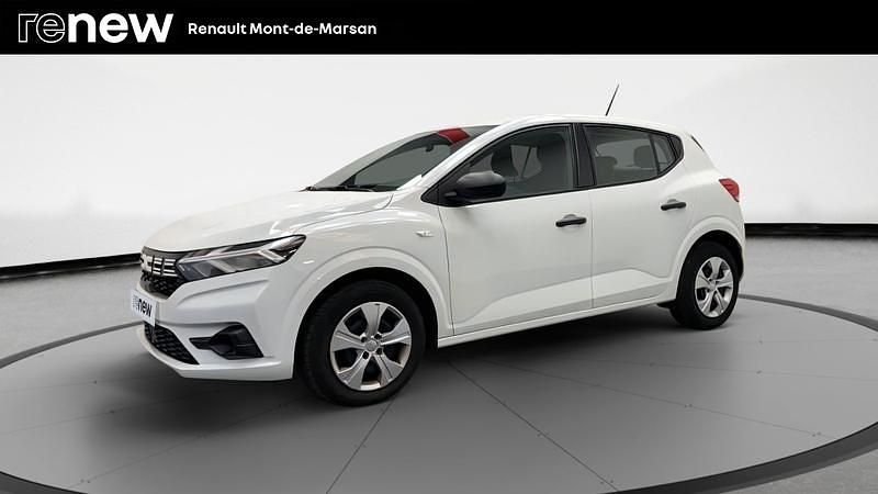 Blanc Occasion 2023 Dacia Sandero Essentiel Citadine | 12 490 € (Bon prix) - Image 1/4