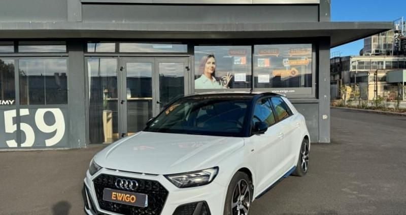 Blanc Utilisé 2019 Audi A1 S-Line Citadine | 21 990 € (Prix juste) - Image 1/4
