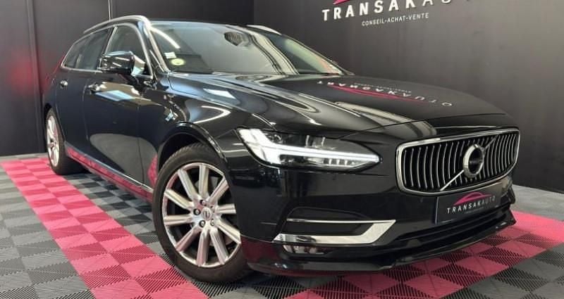 Noir Utilisé 2018 Volvo V90 Inscription Break | 20 990 € (Super prix) - Image 1/4