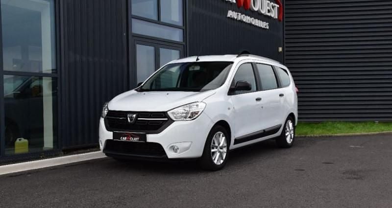Blanc Utilisé 2020 Dacia Lodgy Monospace | 14 990 € (Bon prix) - Image 1/4