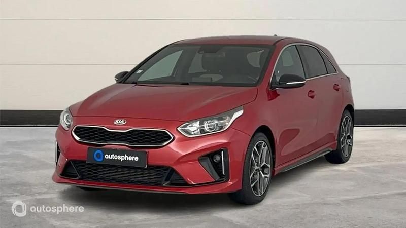 Rouge Utilisé 2019 Kia Ceed GT GT-Line Berline | 14 999 € (Prix juste) - Image 1/4