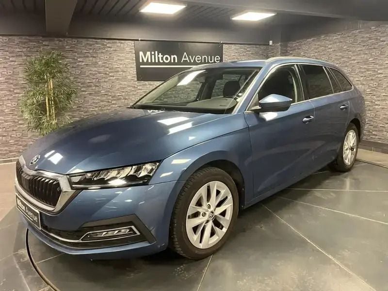 Bleu Utilisé 2021 Skoda Octavia Style Break | 18 990 € (Bon prix) - Image 1/4