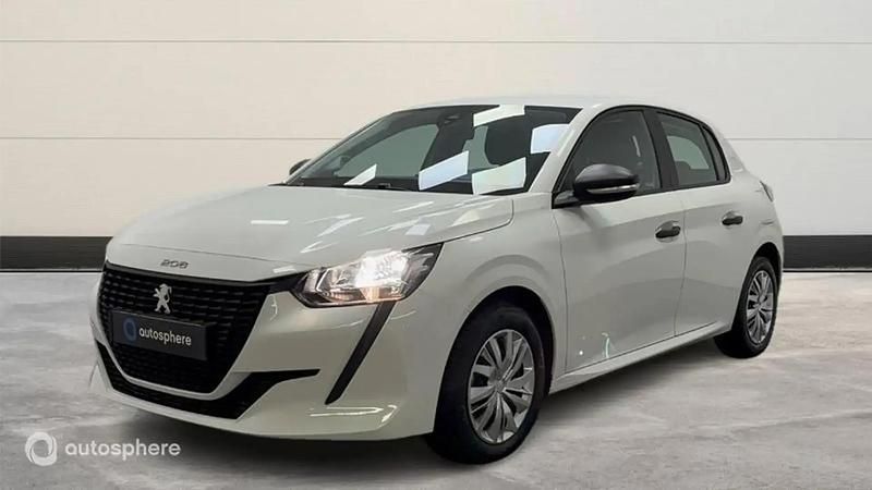 Blanc Utilisé 2022 Peugeot 208 S Citadine | 11 990 € (Prix juste) - Image 1/4