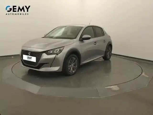 Gris artense Utilisé 2021 Peugeot e-208 Citadine | 13 779 € (Super prix) - Image 1/4