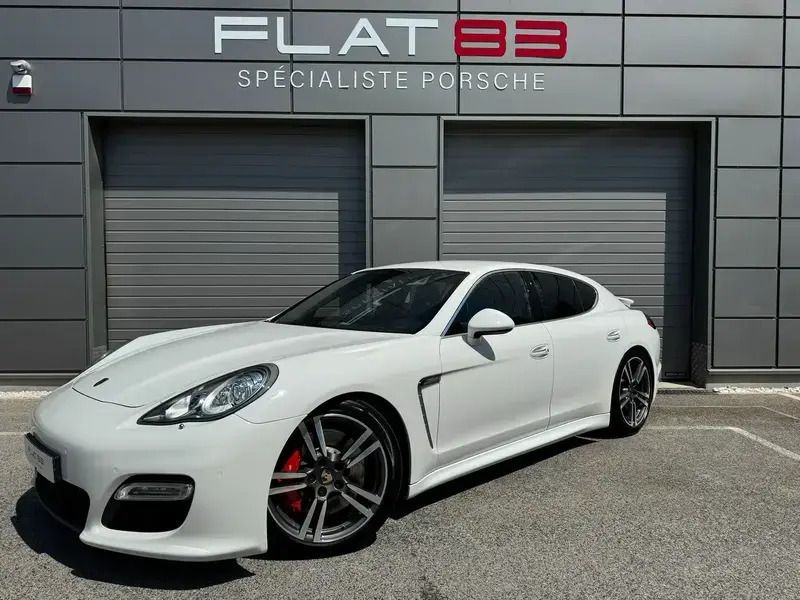 Blanc Utilisé 2012 Porsche Panamera Turbo S Berline | 48 990 € - Image 1/4