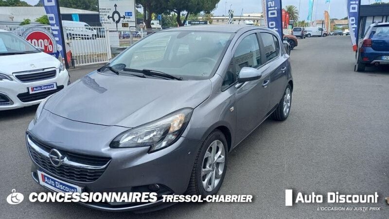 Noir Utilisé 2018 Opel Corsa Excite Berline | 9 290 € (Bon prix) - Image 1/4