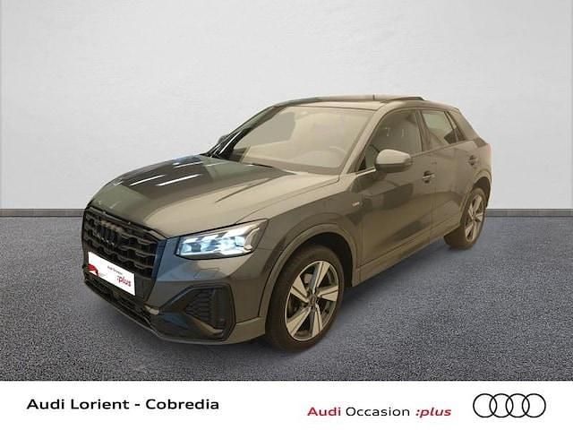 Gris daytona nacré Occasion 2022 Audi Q2 S-Line SUV | 24 990 € (Bon prix) - Image 1/4