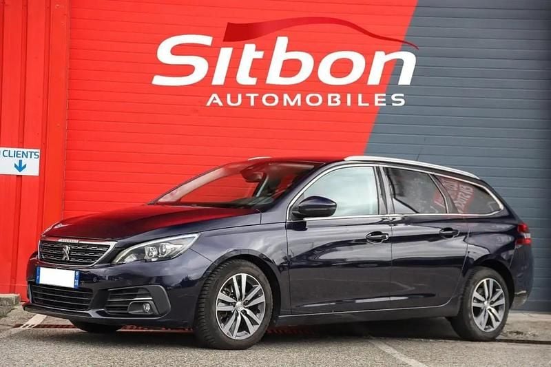 Bleu Occasion 2020 Peugeot 308 Allure Break | 10 970 € (Super prix) - Image 1/4