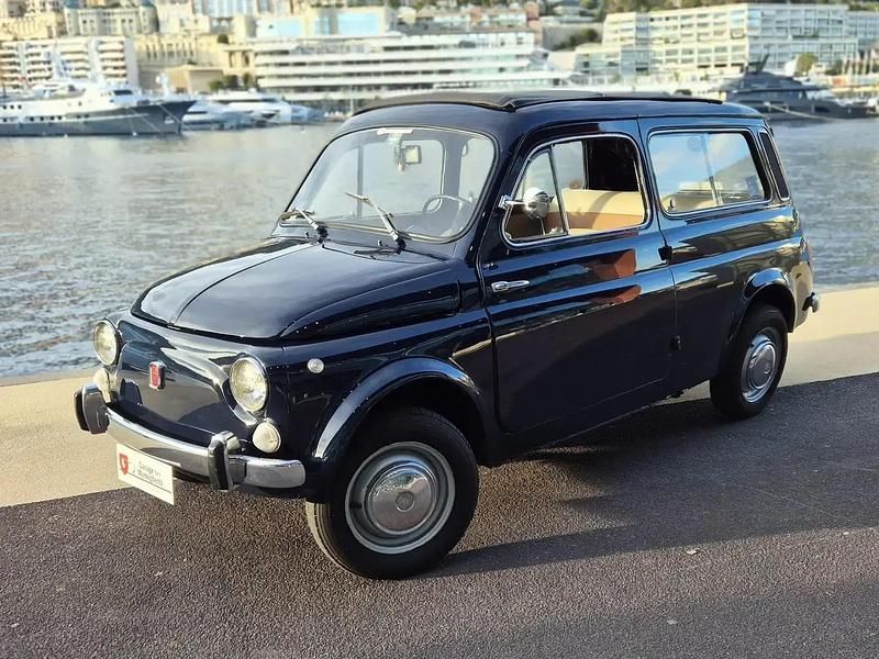 Bleu Occasion 1970 Fiat 500 Citadine | 16 000 € - Image 1/4
