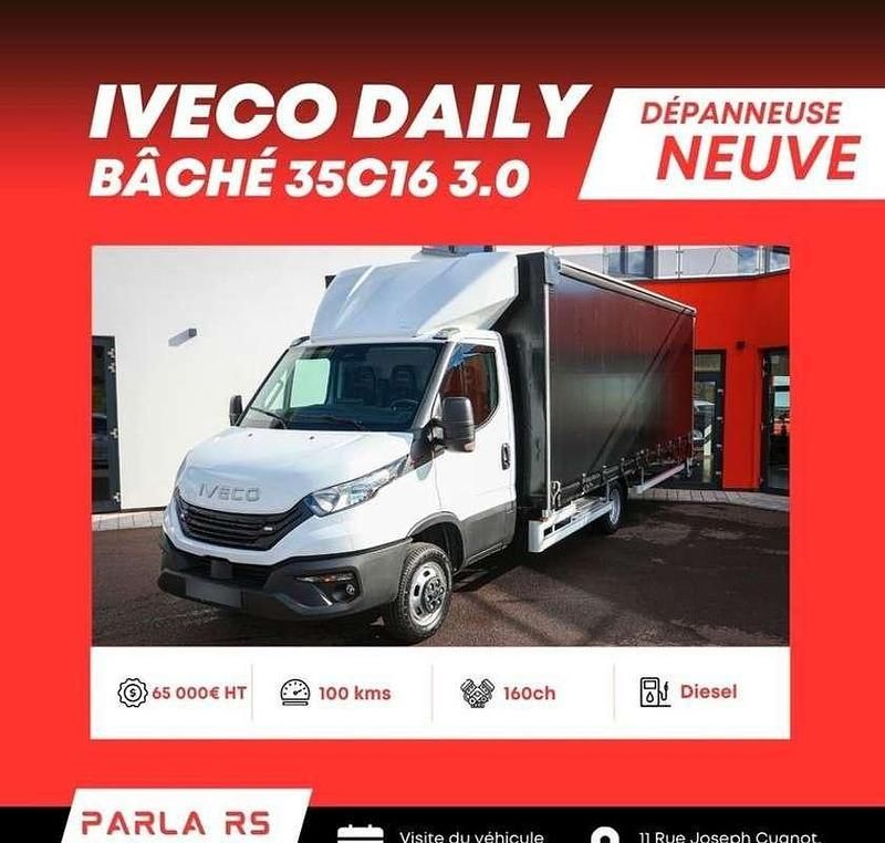 Nouvelle Iveco Daily 160 ch (117 kW) 2025 Blanc Van