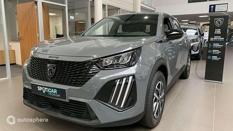 Nouvelle Peugeot e-2008 Active 100 kW (137 ch) 2025 Gris SUV