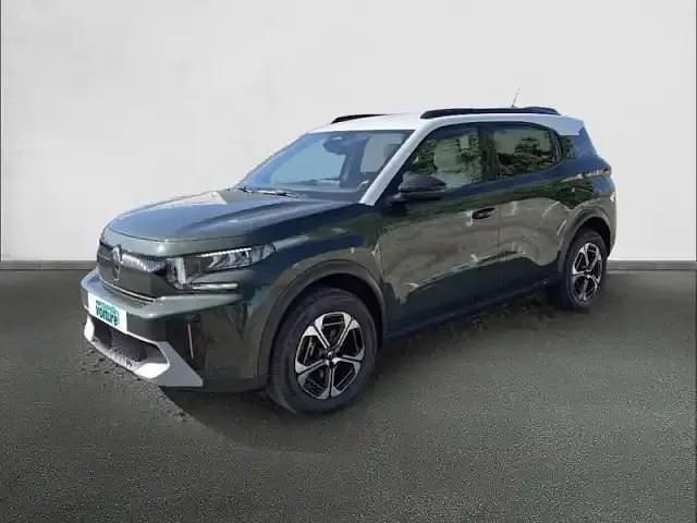 Vert montana (metallisé) Occasion 2025 Citroën e-C3 Aircross SUV | 29 900 € (Prix juste) - Image 1/4