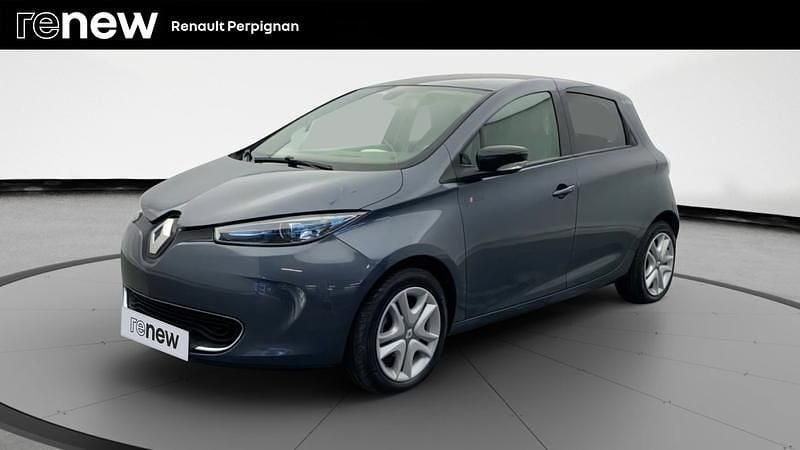 Gris Occasion 2018 Renault Zoe Zen Citadine | 6 289 € (Bon prix) - Image 1/4