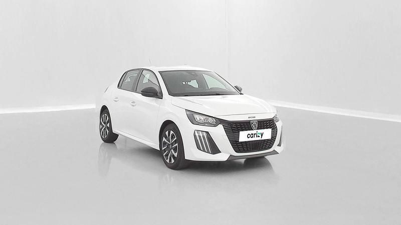 Blanc Utilisé 2024 Peugeot 208 Active Citadine | 16 200 € (Prix juste) - Image 1/4