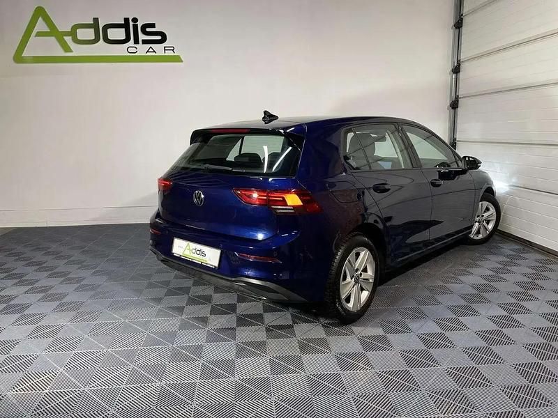 Bleu Occasion 2022 VW Golf Life Berline | 17 890 € (Bon prix) - Image 1/3