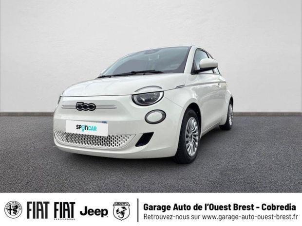 Blanc Utilisé 2022 Fiat 500e Action Citadine | 10 990 € (Bon prix) - Image 1/4