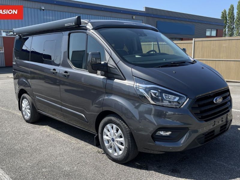 Gris Utilisé 2023 Ford Transit Nugget Van | 65 900 € - Image 1/4