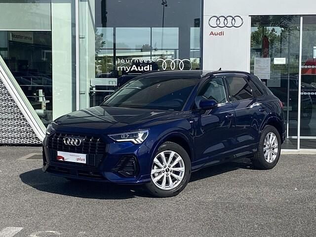 Bleu navarre métallisé Utilisé 2024 Audi Q3 S-Line SUV | 42 900 € (Prix juste) - Image 1/4