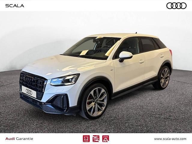 Blanc glacier métallisé Utilisé 2022 Audi Q2 S-line plus SUV | 27 990 € (Prix juste) - Image 1/4