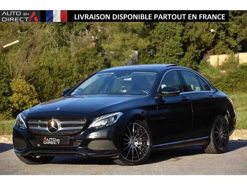 Noir Utilisé 2015 Mercedes C350e Berline | 21 890 € - Image 1/2