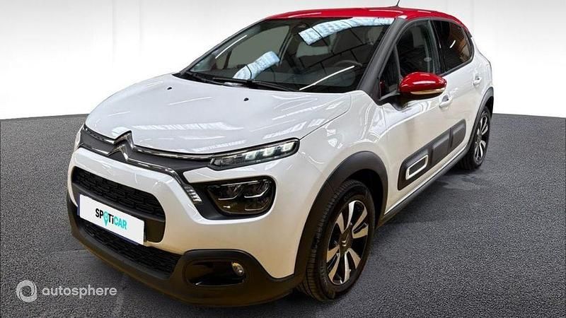Blanc Occasion 2023 Citroën C3 Shine Citadine | 14 989 € (Prix juste) - Image 1/4