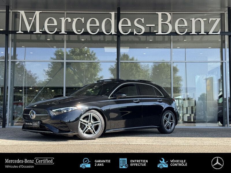 Noir Utilisé 2023 Mercedes A200 Berline | 35 900 € (Prix juste) - Image 1/4