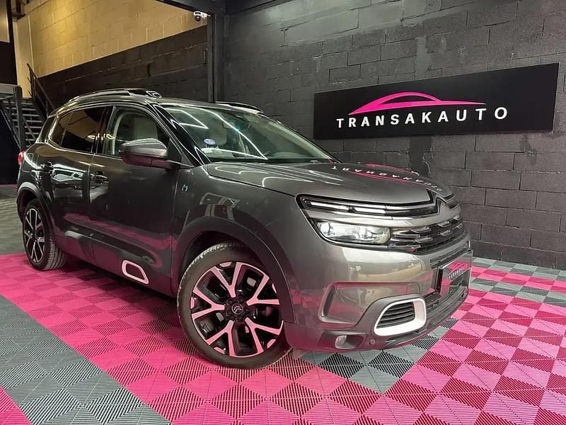 Gris Occasion 2021 Citroën C5 Aircross Shine SUV | 18 490 € (Bon prix) - Image 1/4