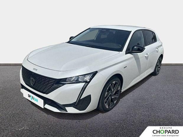 Blanc Utilisé 2022 Peugeot 308 Allure | 23 490 € (Bon prix) - Image 1/4