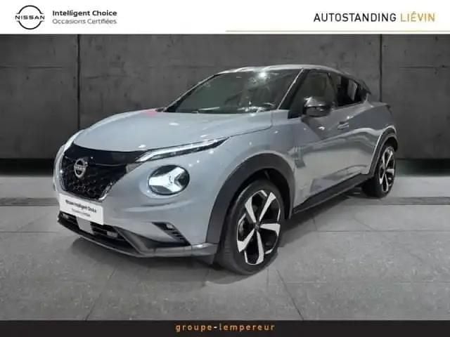 Gris argile Occasion 2023 Nissan Juke Tekna SUV | 25 990 € (Prix cher) - Image 1/4