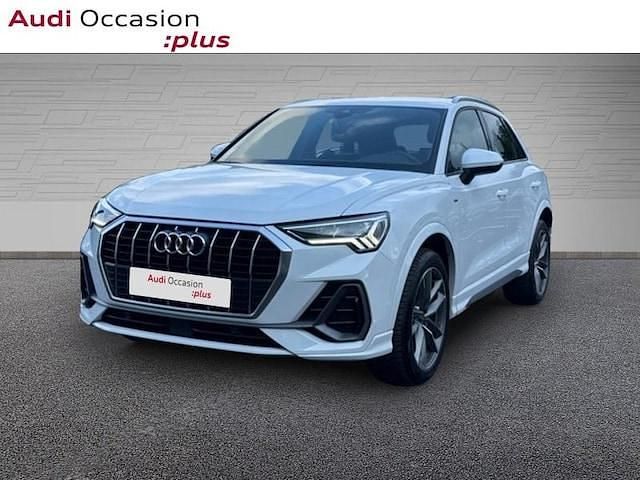 Blanc ibis Utilisé 2022 Audi Q3 S-Line SUV | 33 995 € (Prix juste) - Image 1/4