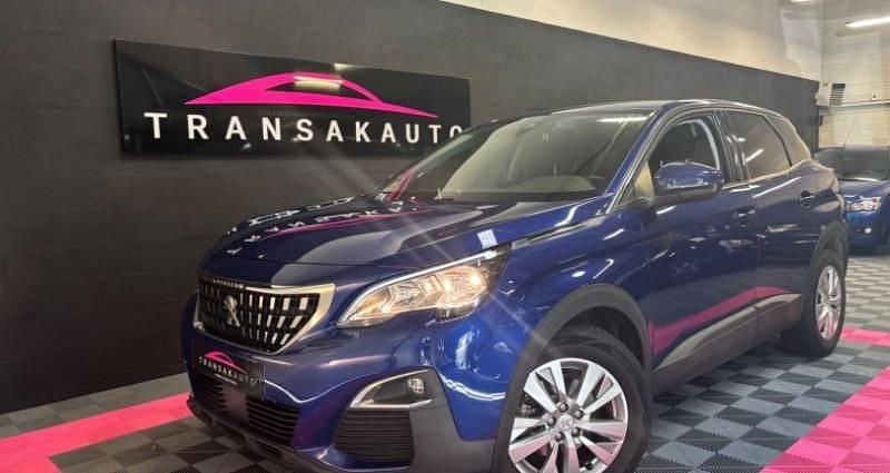 Bleu Utilisé 2017 Peugeot 3008 Active | 12 990 € (Bon prix) - Image 1/4