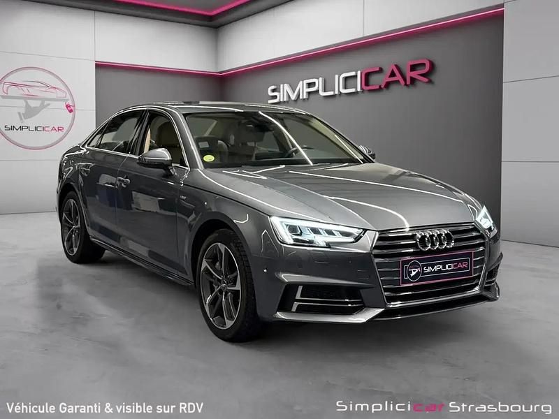 Gris Occasion 2017 Audi A4 Design Berline | 19 490 € (Bon prix) - Image 1/4