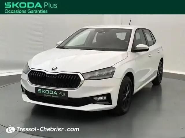 Blanc Occasion 2023 Skoda Fabia Selection Berline | 17 199 € (Prix juste) - Image 1/4