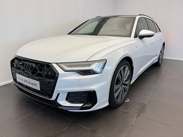 Blanc glacier métallisé Utilisé 2024 Audi A6 Competition Break | 67 490 € - Image 1/4