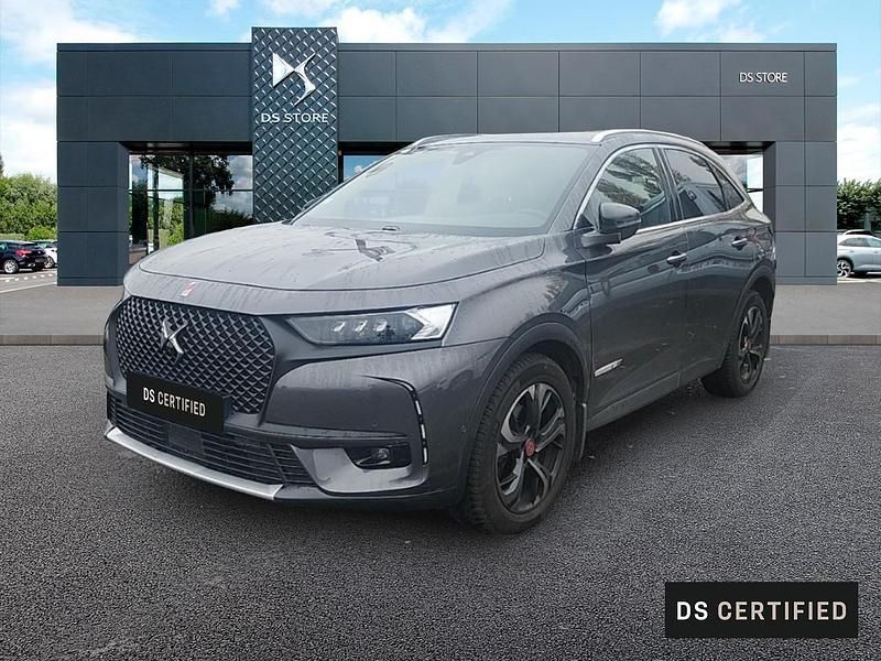Gris Utilisé 2019 DS Automobiles DS7 Crossback Performance Line Plus SUV | 24 990 € (Prix juste) - Image 1/4