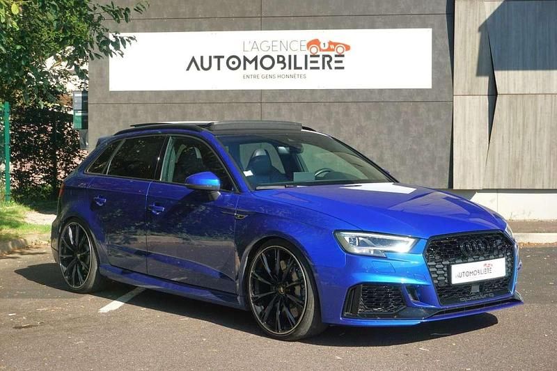 Occasion Audi RS3 Sport 500 ch (367 kW) 2018 Bleu Berline