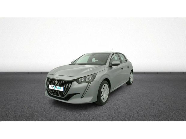 Gris Utilisé 2020 Peugeot 208 Business-Line Citadine | 10 990 € (Prix juste) - Image 1/4