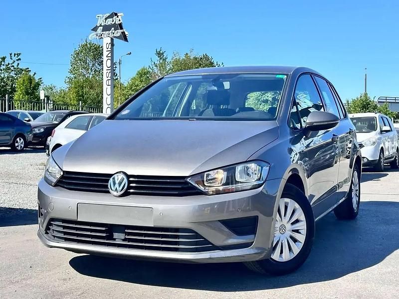 Gris Utilisé 2014 VW Golf Sportsvan Monospace | 7 200 € - Image 1/4