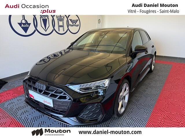 Noir mythic métallisé Utilisé 2025 Audi A3 S-Line | 39 900 € (Prix cher) - Image 1/4