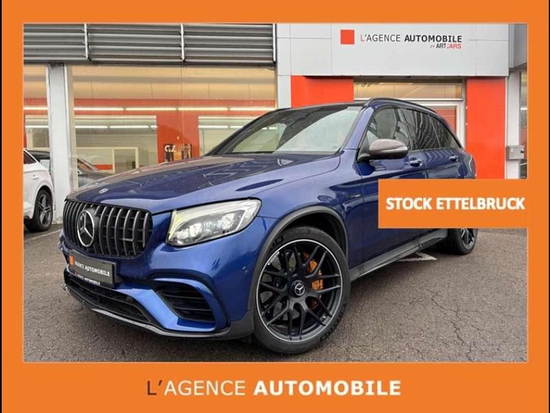 Occasion Mercedes GLC63 AMG AMG 510 ch (375 kW) 2018 Bleu SUV