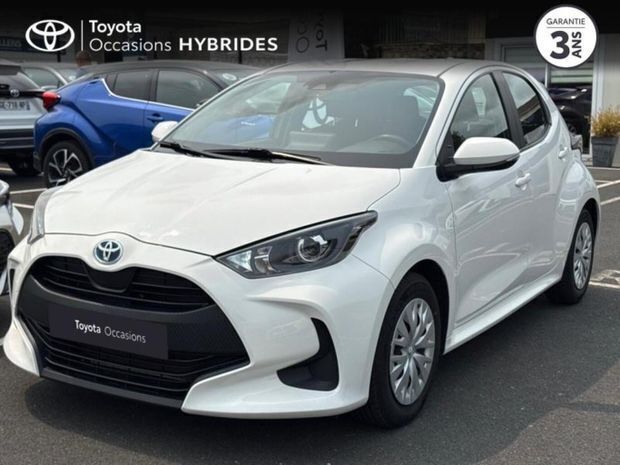 Blanc Utilisé 2022 Toyota Yaris Hybrid | 18 480 € (Super prix) - Image 1/4