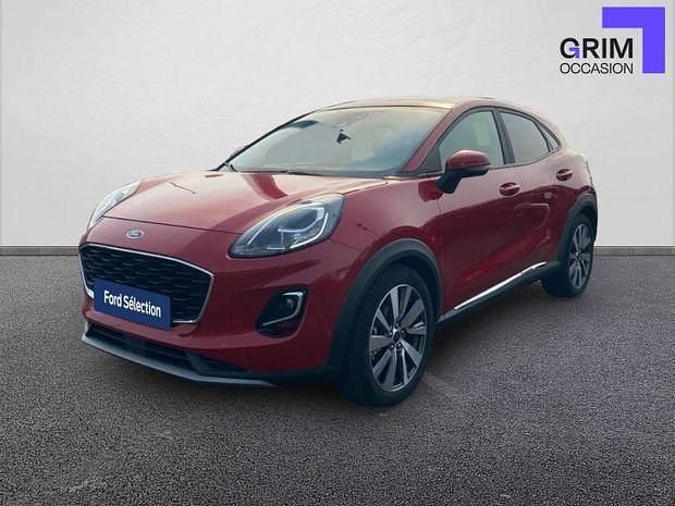 Rouge Utilisé 2023 Ford Puma Titanium X Coupé | 18 990 € (Prix juste) - Image 1/4