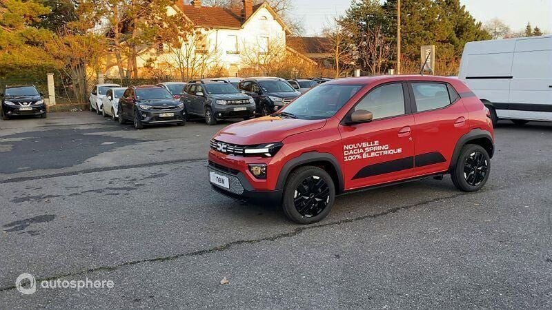 Rouge Nouvelle 2024 Dacia Spring Extreme Citadine | 19 990 € - Image 1/4