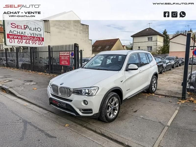 Blanc Occasion 2016 BMW X3 xLine SUV | 16 900 € (Bon prix) - Image 1/4