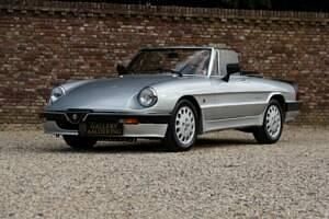 Gris Utilisé 1988 Alfa Romeo Spider Quadrifoglio Verde Cabriolet | 25 500 € - Image 1/4